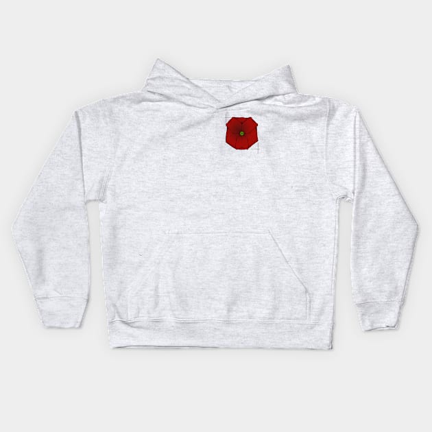 Poppy Kids Hoodie by LucyNuzit